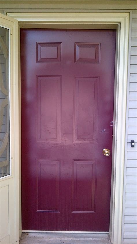 how to paint outside metal trim around house|painting exterior metal doors.